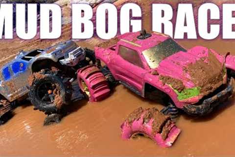 RC CAR MUD BOG BATTLE!