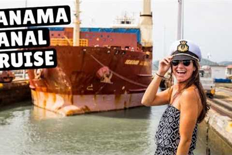 Cruising the PANAMA CANAL (full transit time lapse)