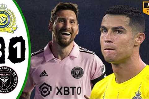 Al Nassr vs Inter Miami 3-1 Highlights &amp; All Goals 2024 - Messi vs Ronaldo🔥