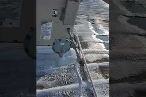 Creating a Gas Leak on a Commercial Building Inspection  #constructionsafety #construction #gasleak