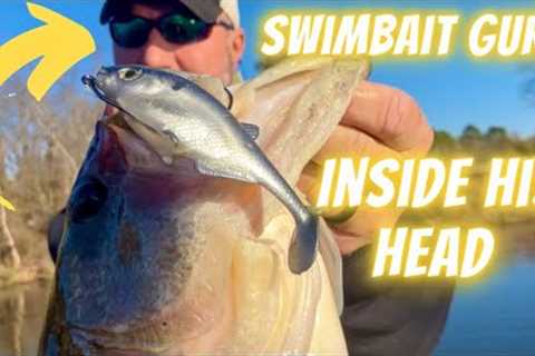 REAL SWIMBAIT GURU, We Get Inside His Head: Lake Welsh Winter Bass Fishing + Swimbait Tips!!!
