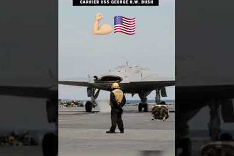 It's Revolution! Drone Takes Off From An Aircraft Carrier 💪 American Technology Is Awesome #Shorts