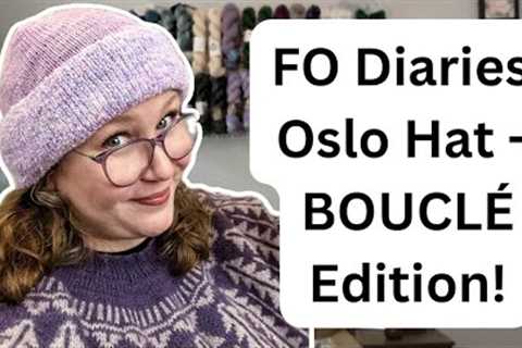 FO Diaries: In Bloom Bouclé Oslo // Rachel is Knitting