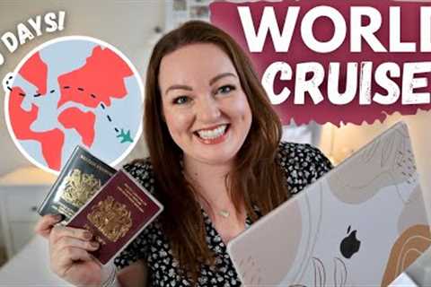 OUR WORLD CRUISE PLANS! 🛳️ our itinerary, travel bucket list, logistics, wedding &amp; honeymoon..