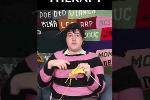 Therapy #knitting #knit #therapy #movie #cancelculture #disney #findingnemo #funny #comedy #pixar