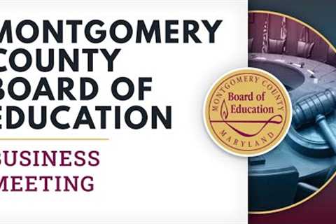 Board of Education - Board Business Meeting - 1/11/24