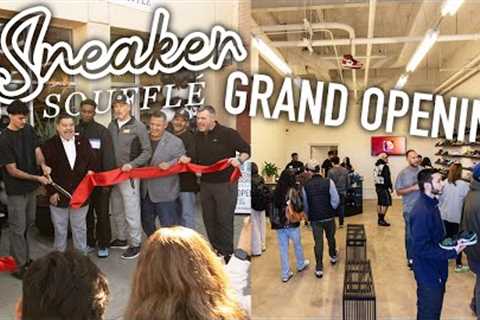 The Grand Opening Of My First Sneaker Store