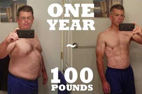 1 Year Weight Loss Transformation - Mind &amp; Body Transformation