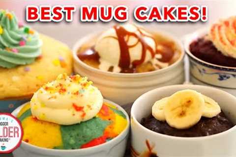 1-Minute Microwave Mug Cake Recipes: 5 AMAZING Flavors!