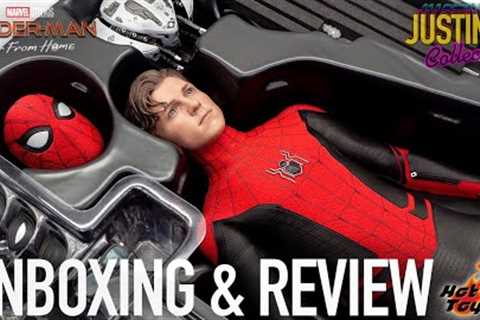 Hot Toys Spider-Man Upgraded Suit Far From Home Unboxing &amp; Review