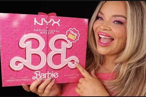 ASMR Unboxing NEW Barbie Makeup!