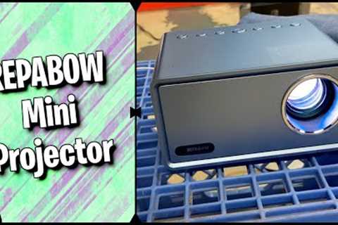Repabow Mini Projector || MumblesVideos Product Review