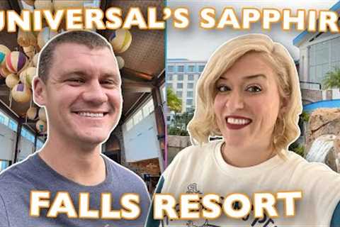 Universal's Most SURPRISING Hotel: Sapphire Falls Resort Review | Strong Water Tavern, Room Tour