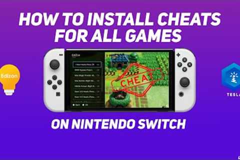 HOW TO GET CHEATS FOR NINTENDO SWITCH FOR ALL GAMES (Edizon Guide)