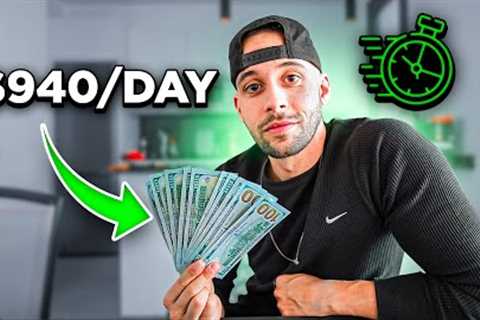 The Fastest Way To Make Money Online In 2024 ($940/Day)