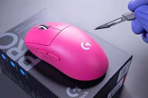 Logitech G PRO X SUPERLIGHT 2 Wireless Gaming Mouse Unboxing - ASMR