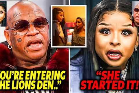 Birdman CHECKS Chrisean Rock For THREATENING Toni Braxton LIVE