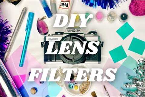 DIY Lens Filters. Craft With Me! Monthly Photography Live Stream