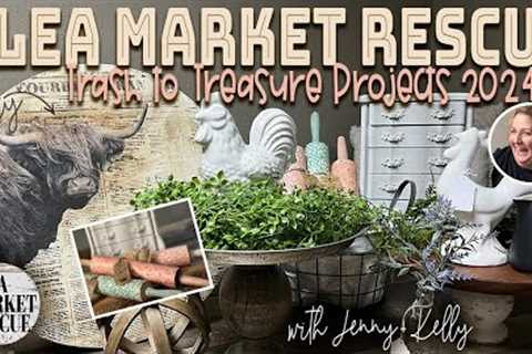 NEW THRIFT FLIP FINDS MAKEOVER TRASH TO TREASURE PROJECTS 2024