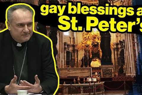 Same-Sex Couples Blessed at St. Peter's Basilica | Rome Dispatch