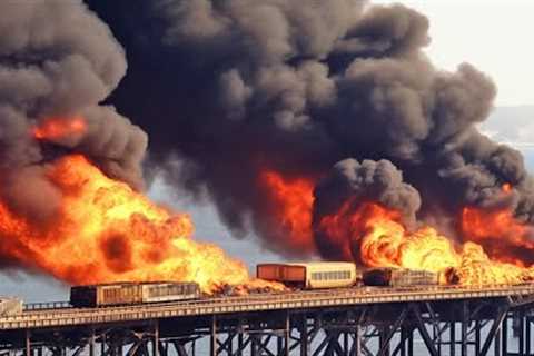 2 MINUTES AGO! Hamas Hezbollah Attacked Big Israeli Bridge by New Iran's Missiles!