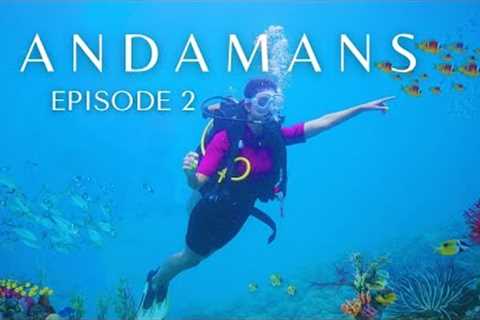 Andaman Vlog - Ep 2 | First Scuba Dive, Exploring Havelock Island | Talkin Travel | Jinal Inamdar