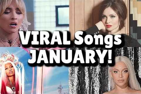 Top 40 Songs that are buzzing right now on social media! - January 2024!
