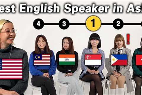 American Ranked the Best English Speaking Country in Asia!!