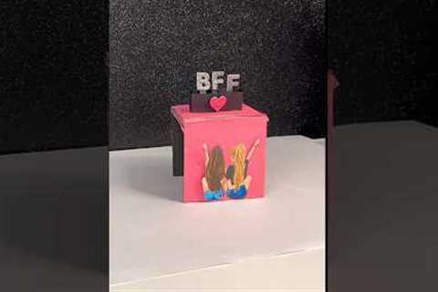 BFF box do it yourself 💞🤩 #bff #giftideas #creative #viral #shorts #diy #satisfying # #crafts #art