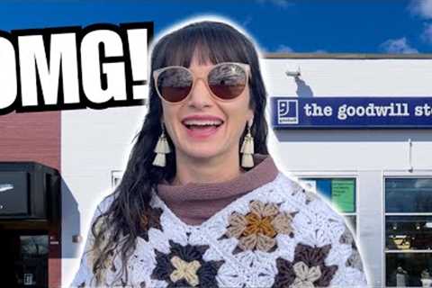 Her Best Goodwill Thrift Find Ever! (*WE'VE BEEN LOOKING FOR YEARS!*)