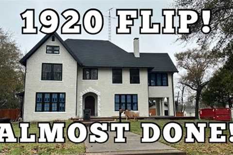 Transforming History: Final Walkthrough Before Completing My 1920 Colonial Flip
