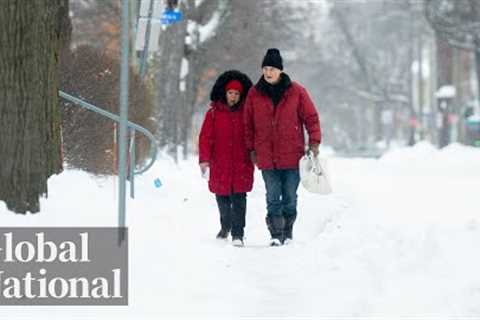 Global National: Jan. 13, 2024 | Deep freeze shattering records across Canada