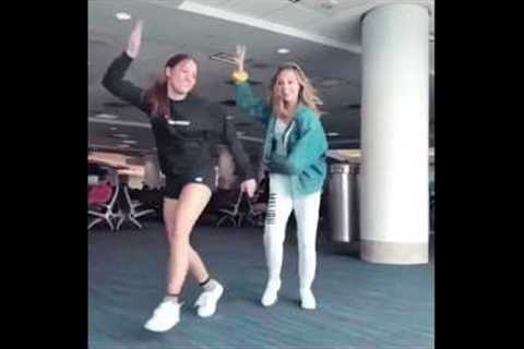 REVEALED DWTS DANCE: Kenzie &amp; Maddie Ziegler rehearsal