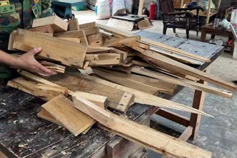 Recovering Waste Pallet Wood Processing // Useful Creative Ideas Recycling Projects