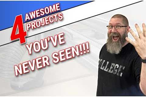 4 Awesome Woodworking Projects You Haven't Seen