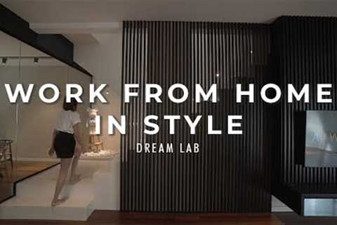 Compact Townhouse to A Spacious Home |Modern Minimalist | House Tour | Working From Home | Dream Lab