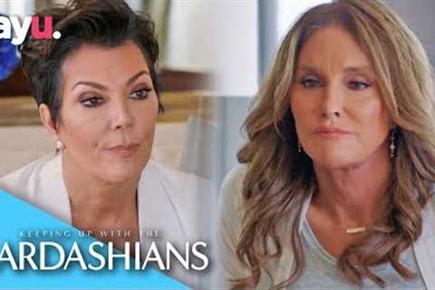 Kris Jenner Meets Caitlyn Jenner For The First Time | Keeping Up With The Kardashians