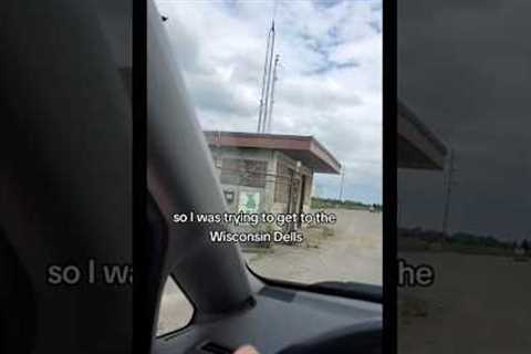 I took the wrong turn into an abandoned military base