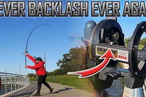 Never Backlash your Fishing Reel With This ONE SIMPLE HACK! Surf Fishing Tips