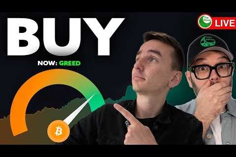 THEY ARE BUYING BITCOIN RIGHT NOW!!!