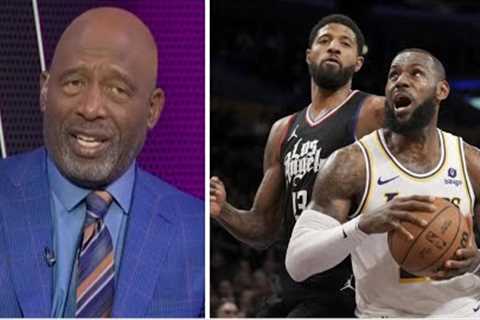 James Worthy reacts LeBron's 25 Pts as Lakers def Clippers 106-103 snap 4th straight loss