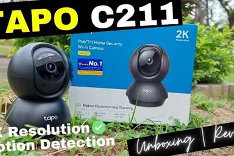 TAPO C211 TP LINK INDOOR CAMERA  Unboxing | Tutorial ( Filipino/Tagalog )
