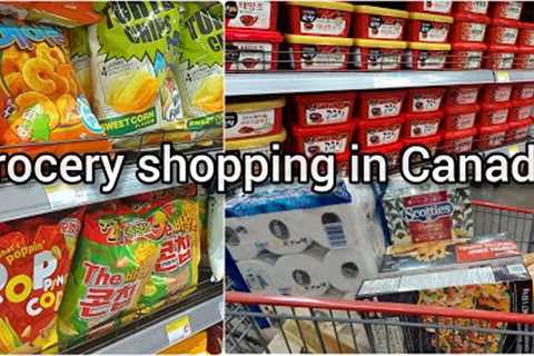 Grocery Shopping Compilation in Canada 🛒Summary of December grocery shopping with prices.