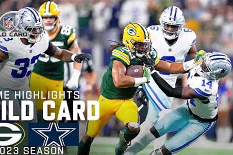 Green Bay Packers vs. Dallas Cowboys Game Highlights | NFL 2023 Super Wild Card Weekend