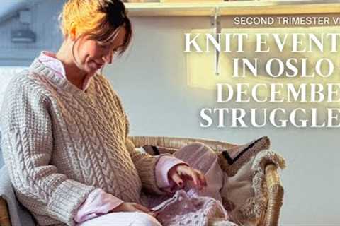 OSLO KNIT VLOG: Yarn Stores, New Knit Projects and 2nd Trimester Pregnant