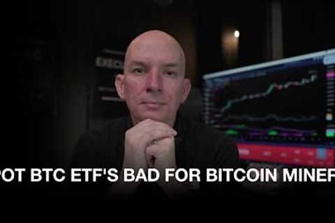 Not A Great Start With Spot BTC ETF's! Institutions Buying These Bitcoin Miners Now!