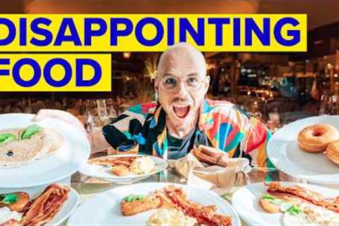 We Try All the Food on our 14 night Cruise - IT WAS MOSTLY BAD