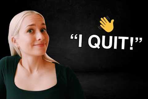 How To (Professionally) Quit Your Job