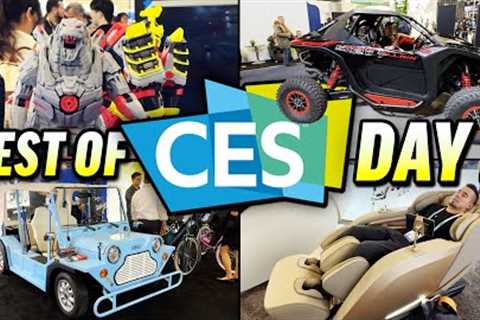 CES 2024 Day 2 - The BEST Innovative Tech this year!