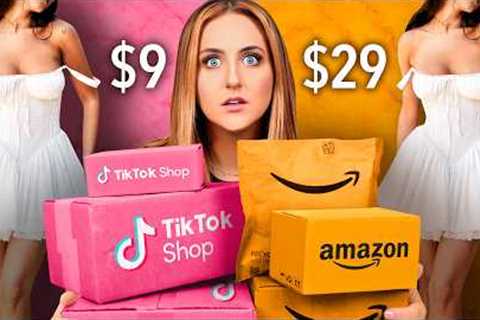 I Bought the SAME Products from TIKTOK SHOP vs AMAZON